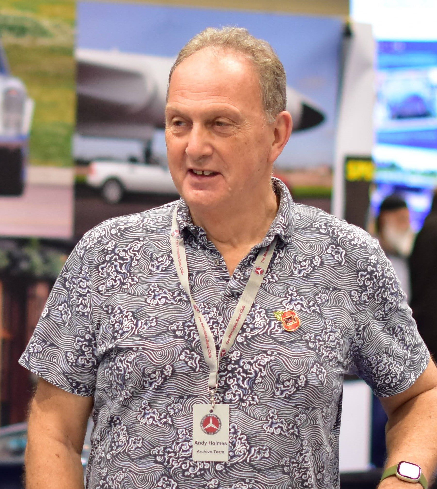 Portrait of ANDY HOLMES